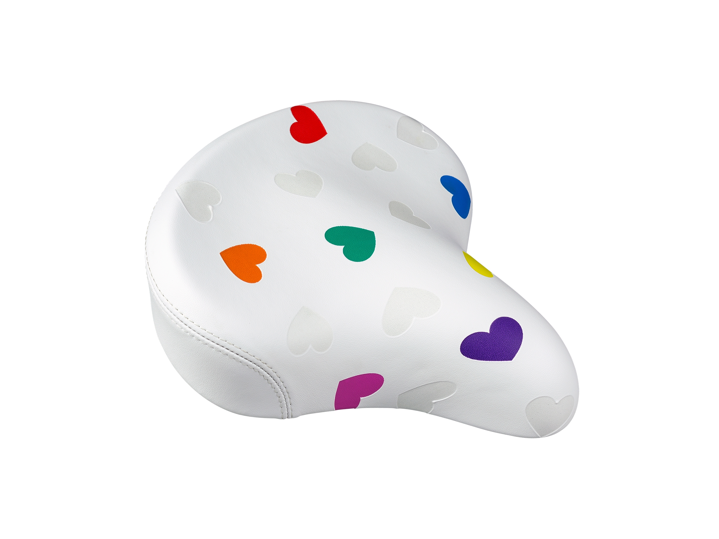 Saddle Electra Heartchya 20in White