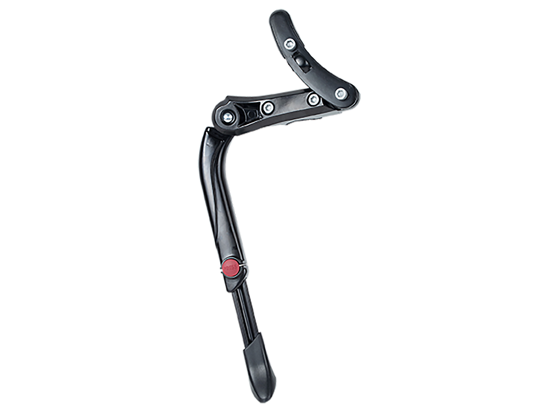 Alloy Adjustable Rear Kickstand Single Leg Black/White For Mountain Bike Bicycle 