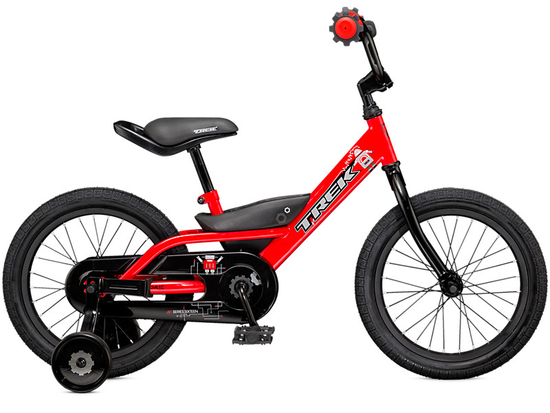 Black w/ Training Wheels Details about   Trek Jet 16" Kid's Bike Single Speed Coaster Green 