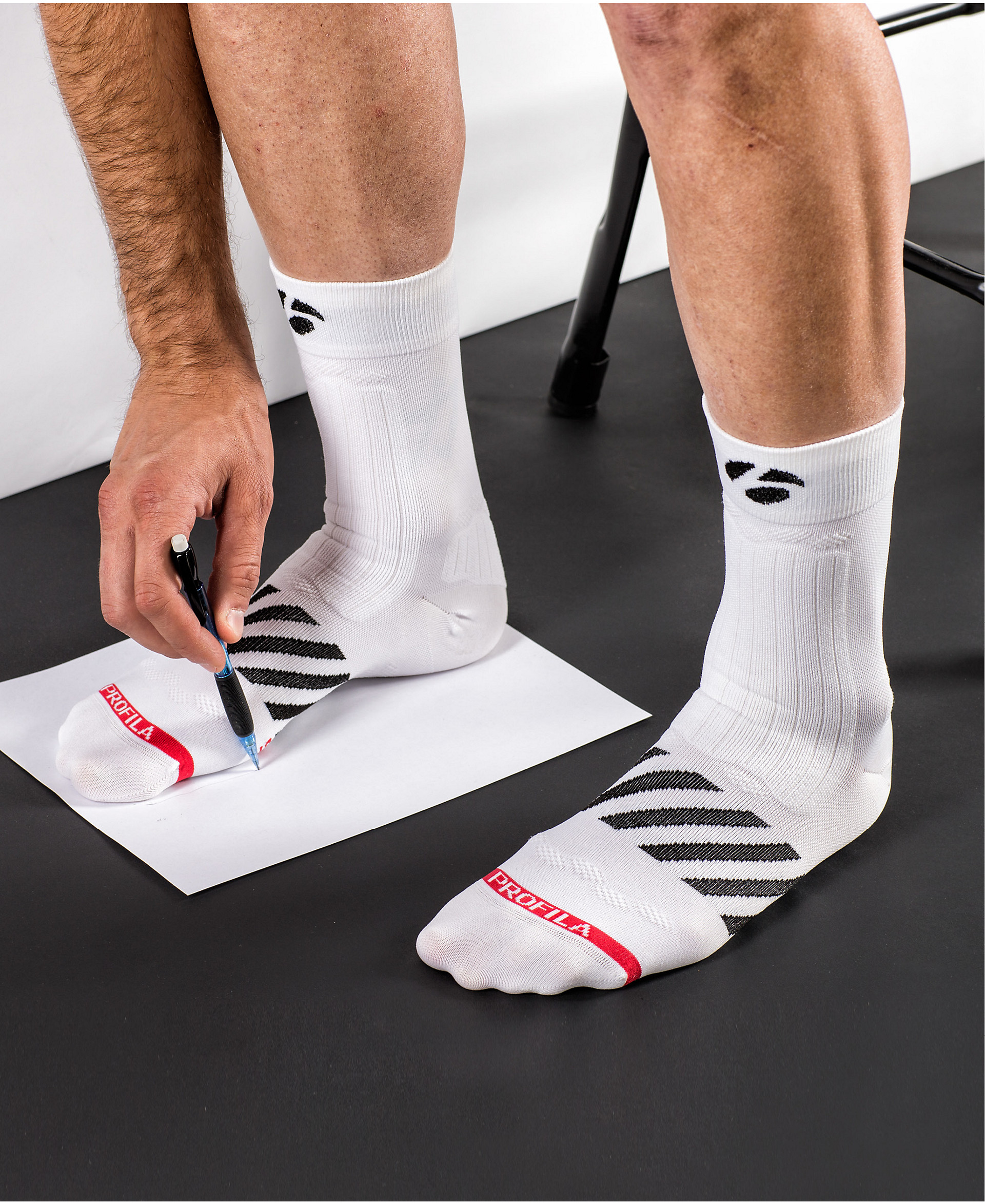 IXS Touring II Short Socks Black/Grey/Red, Small/Size US 5/7/Size EU 37/39 