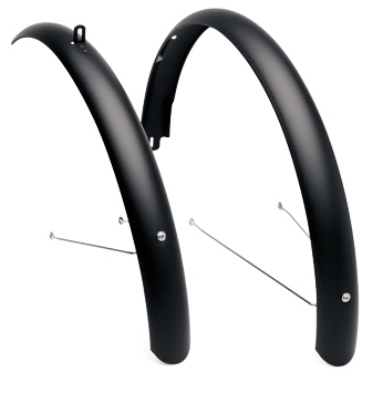 matte black bike fenders