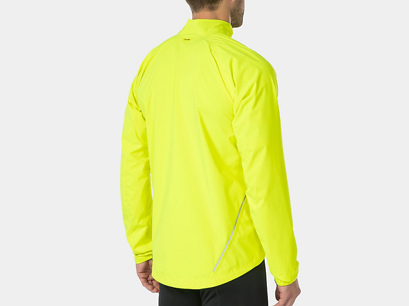 New-Old-Stock TREK Cycling Rain Jacket • Long Sleeve • Clear PVC • SIze Medium 