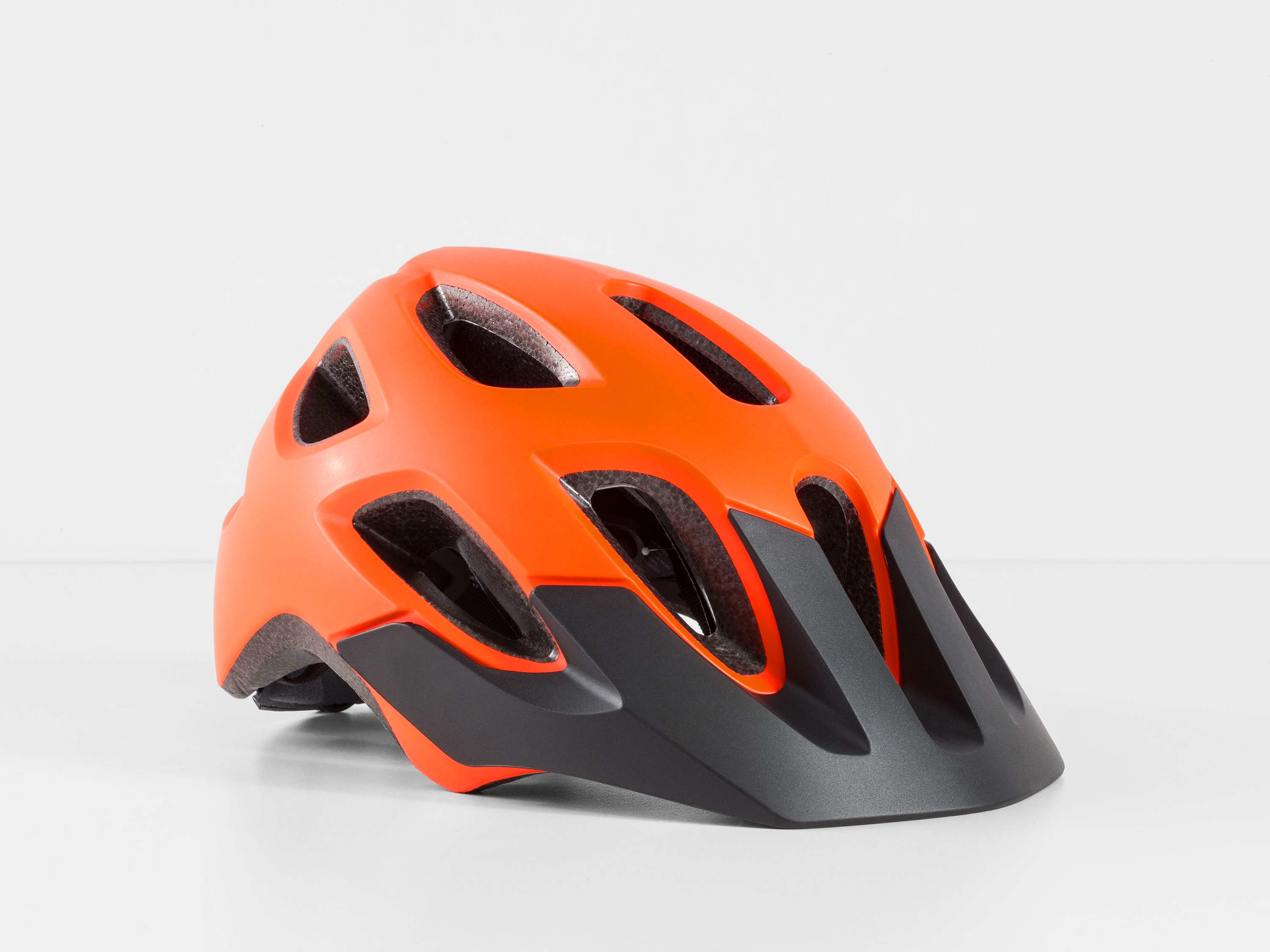 orange bike helmet youth