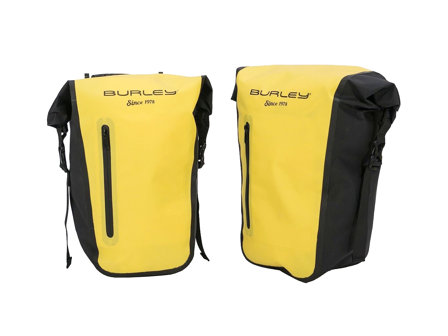 yellow panniers