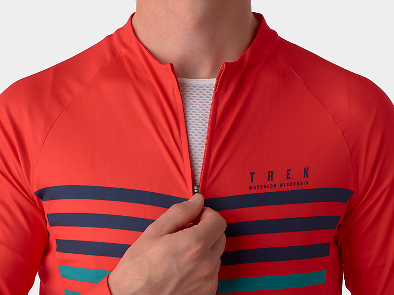Cycling Jersey Long Sleeve For Men MTB Road Bike Bontrager Jackets Full Zip 