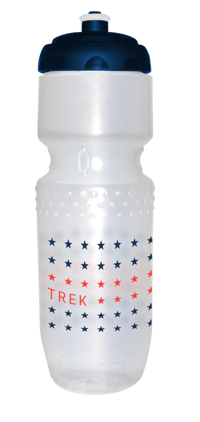 Bontrager Bottle Trek Max Stars 24oz Clear/Blue