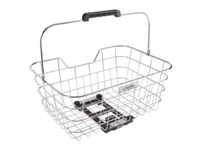 Basket Electra Stainless Wire MIK Polished Silver Rear