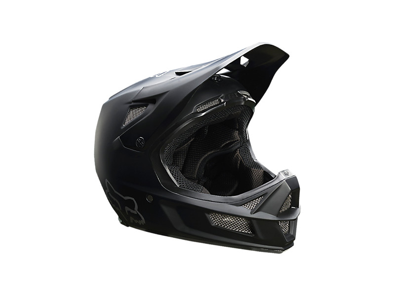 Fox racing rampage helmet black black  casco nuovo mtb bike 