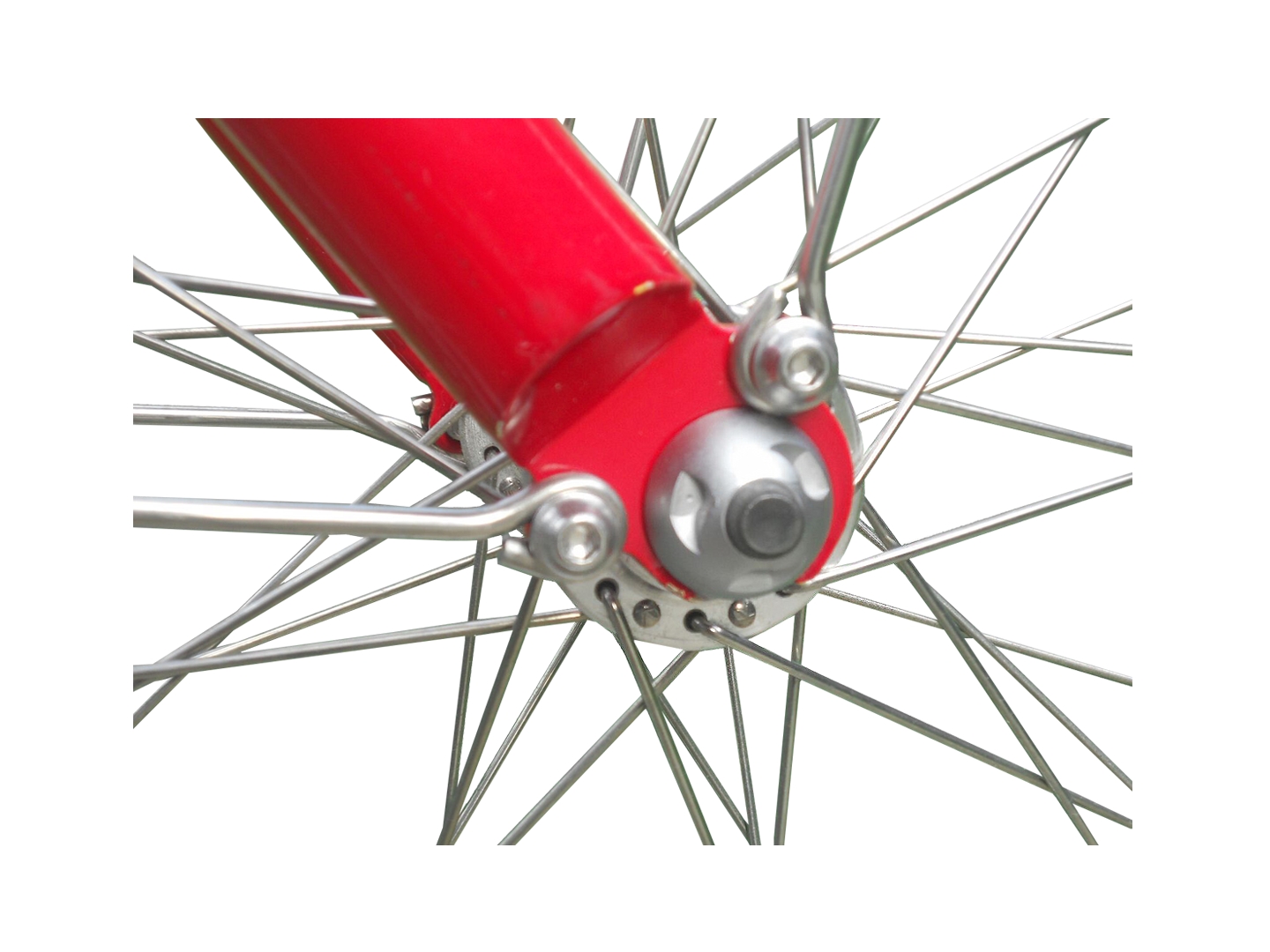 solid axle bike wheel