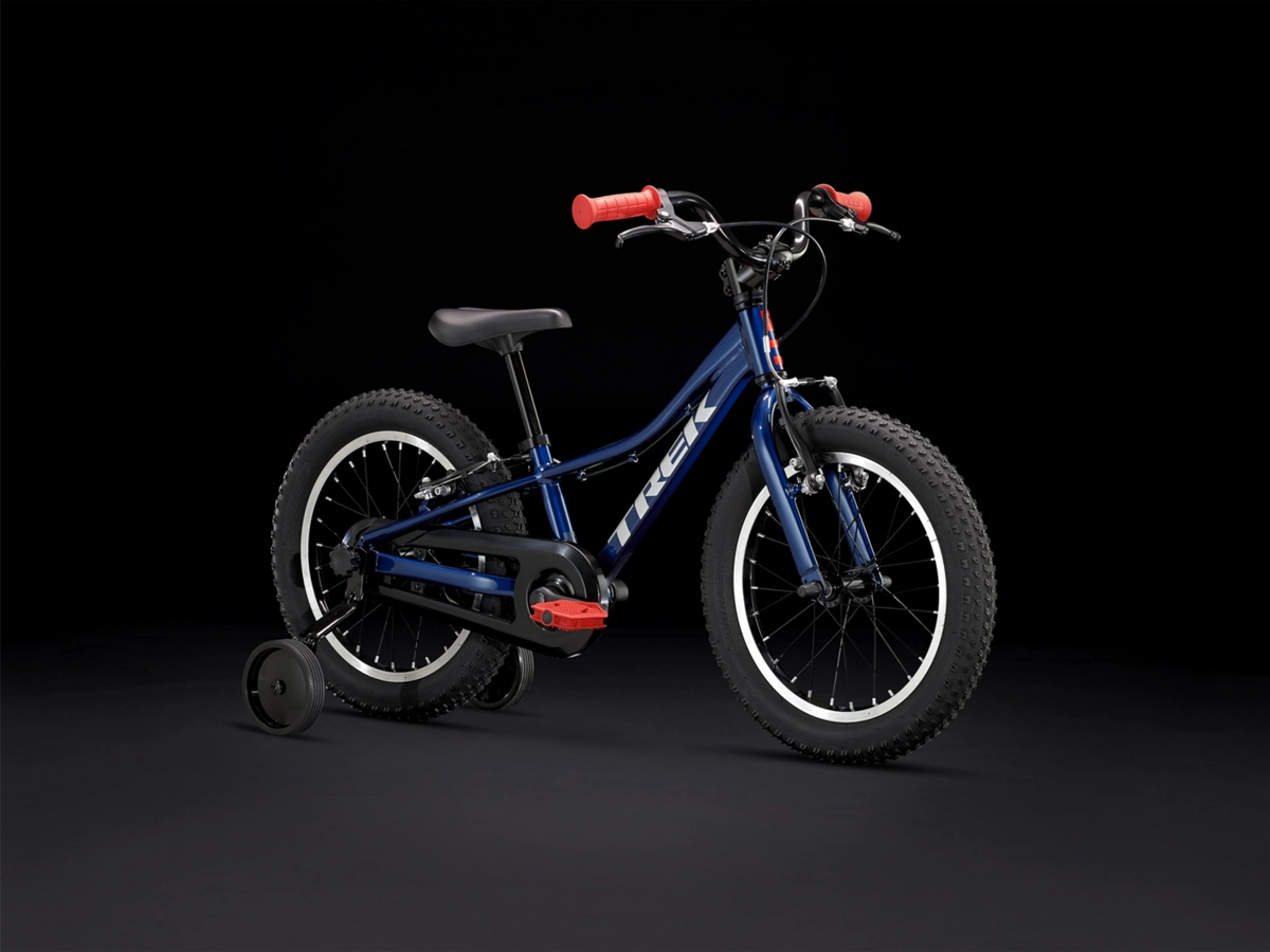 Trek Wahoo 24 Kids Hybrid Bike in Dark Aquatic