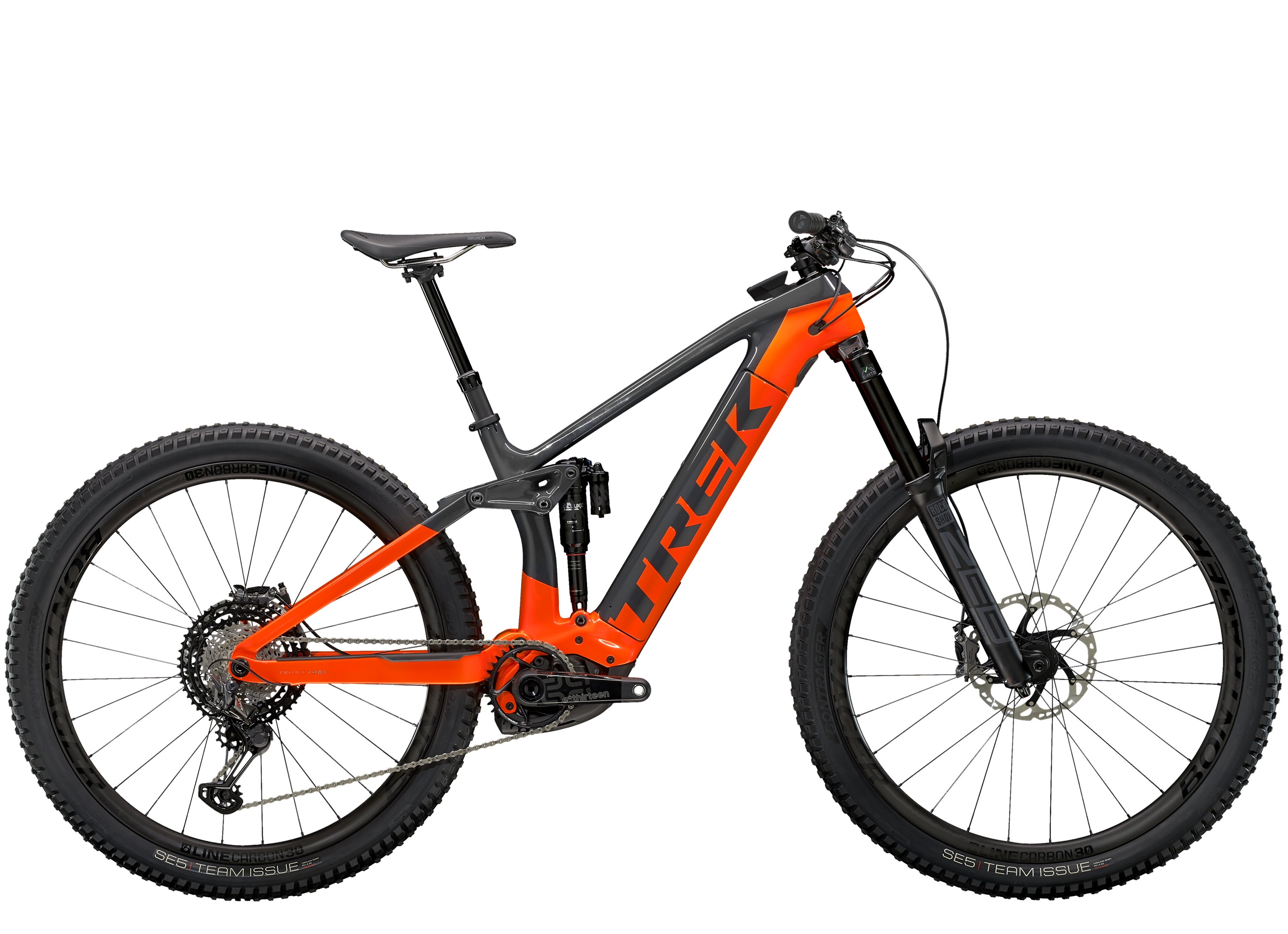 trek orange mountain bike