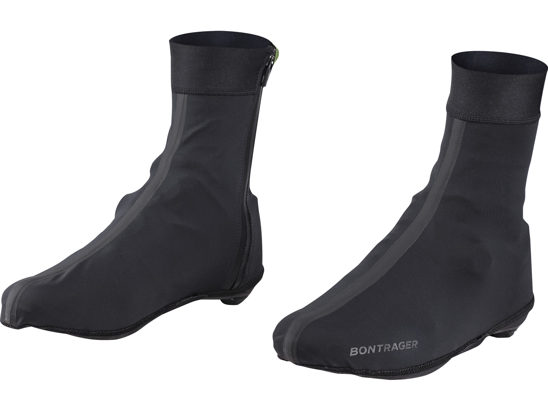 Rain Boot Covers for Motorcycle Black Reflective Nylon Waterproof Shoe Guard 
