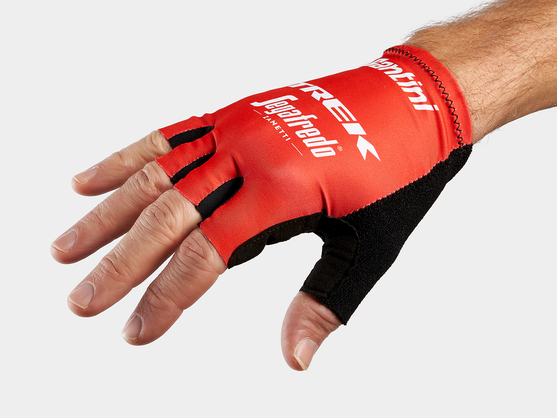 Mitts Eigo 'Track' Fingerless Sports Cycling Road Cycle Gloves Red 