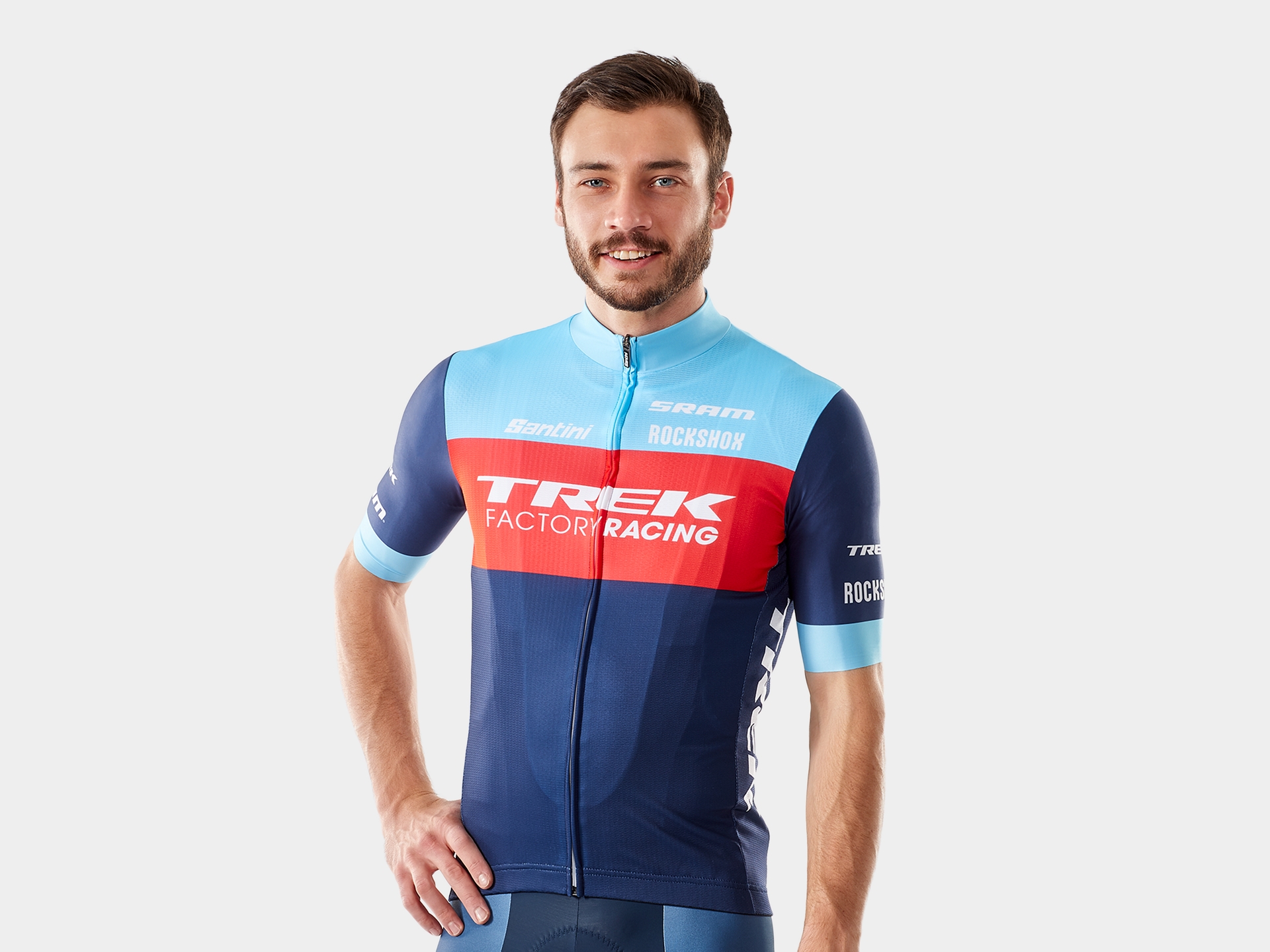 de Ciclismo Santini Trek Factory Racing XC Team Replica para Hombres - Trek Bikes (IS)