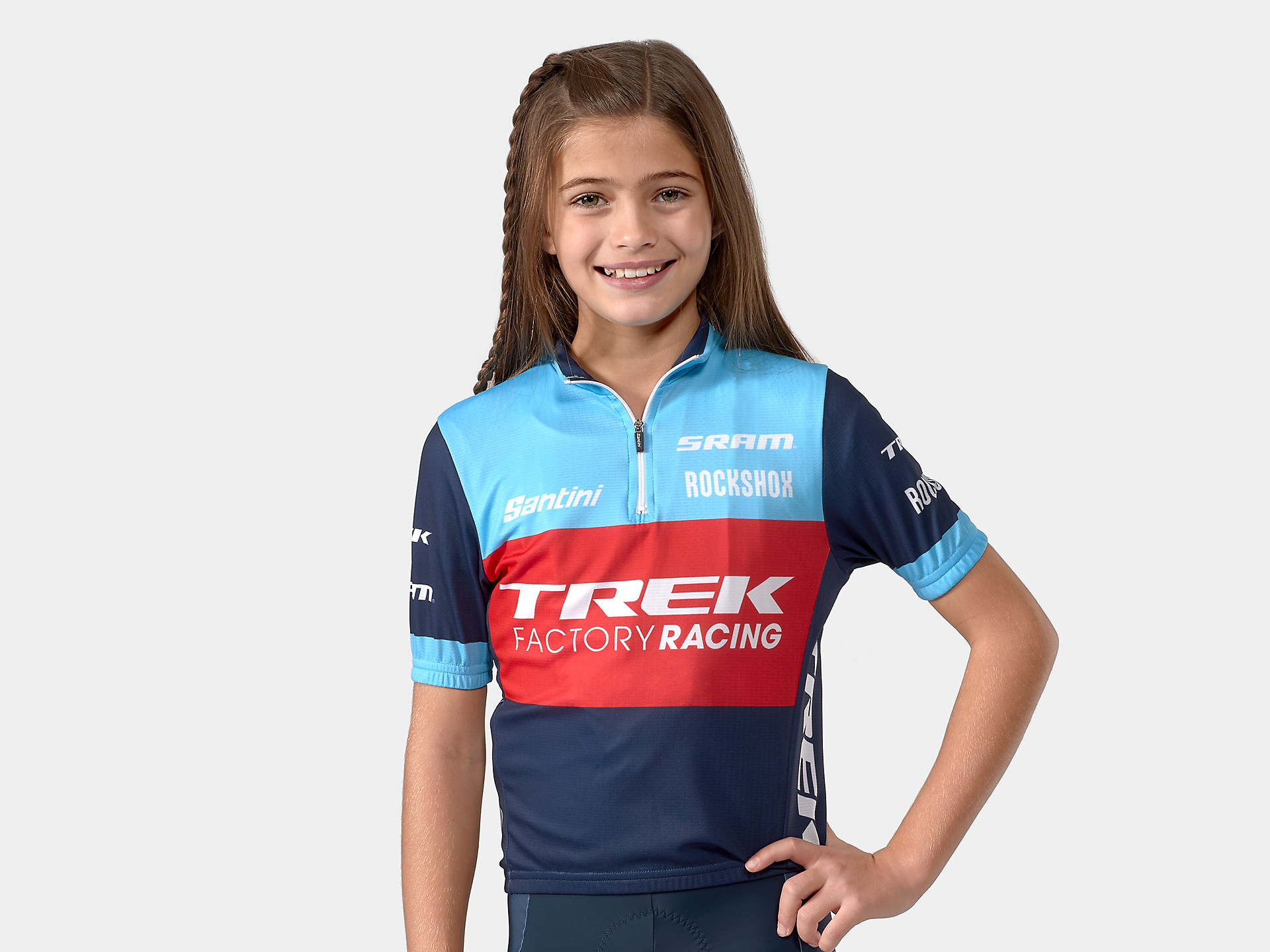 Verslinden Ontstaan Riet Santini Trek Factory Racing XC Team Replica Kids' Cycling Jersey | Trek  Bikes