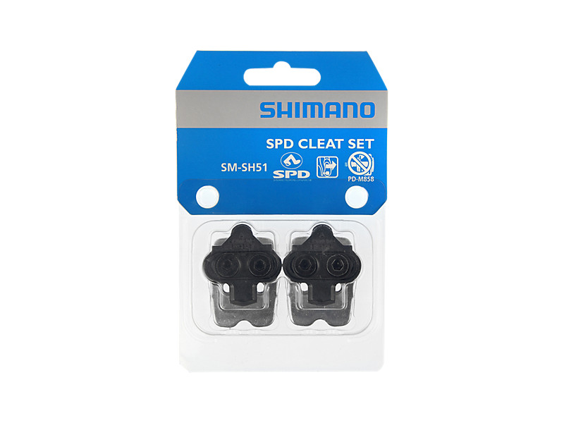 For Shimano SPD SM-SH51 Cleat MTB Single-Directional Release Cleat w/o Plate Nut 