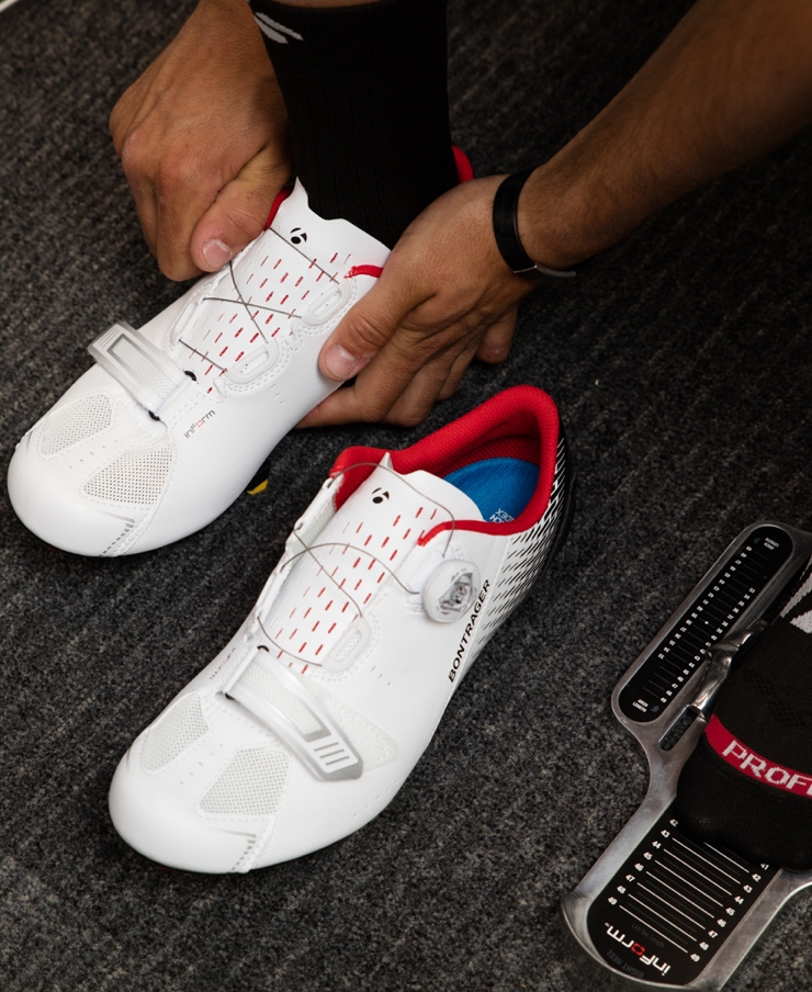 cycling shoe fit