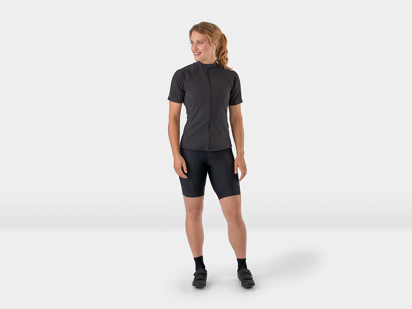 Camiseta feminina para ciclismo Solstice Trek