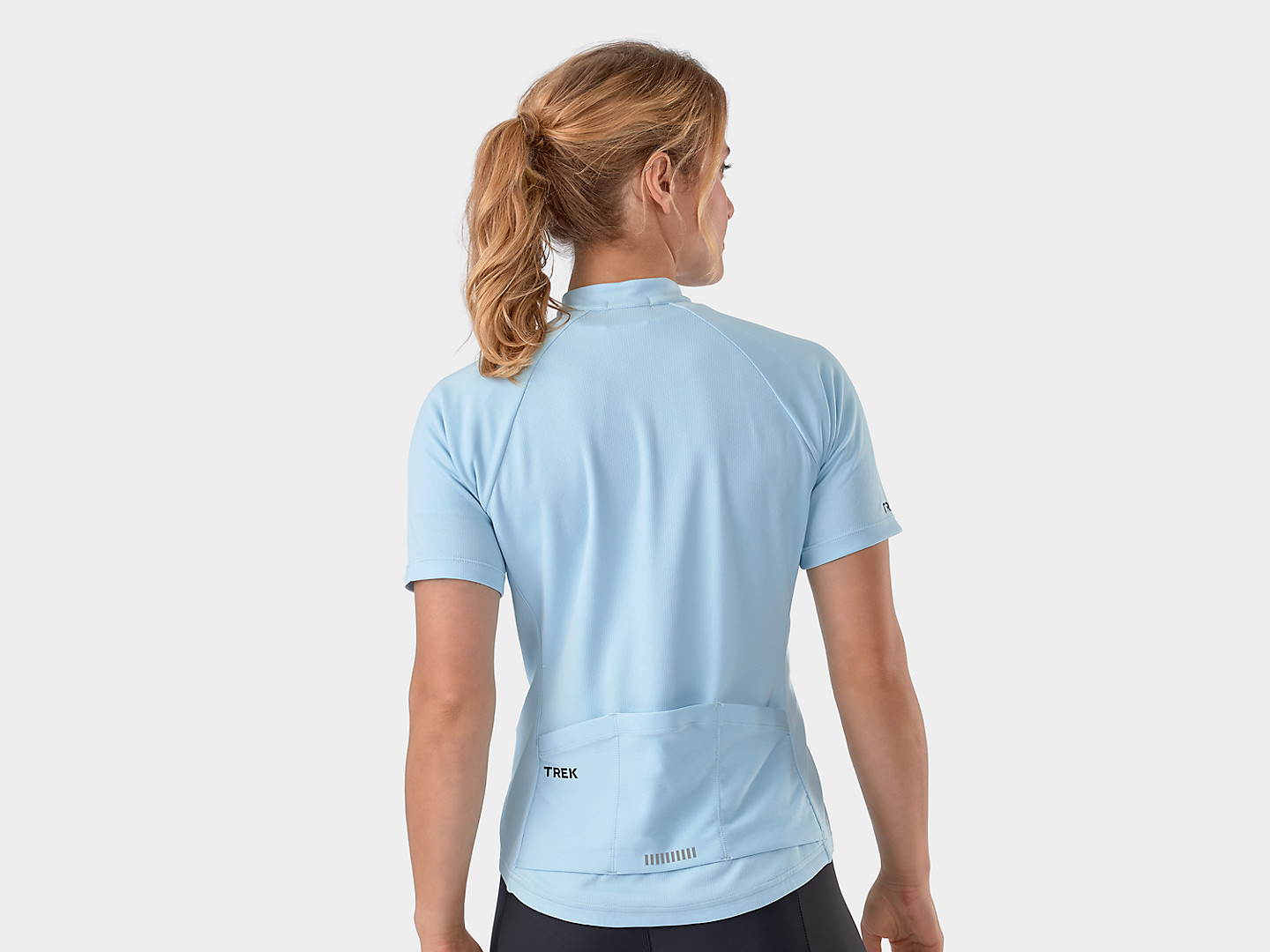 Camiseta feminina para ciclismo Solstice Trek