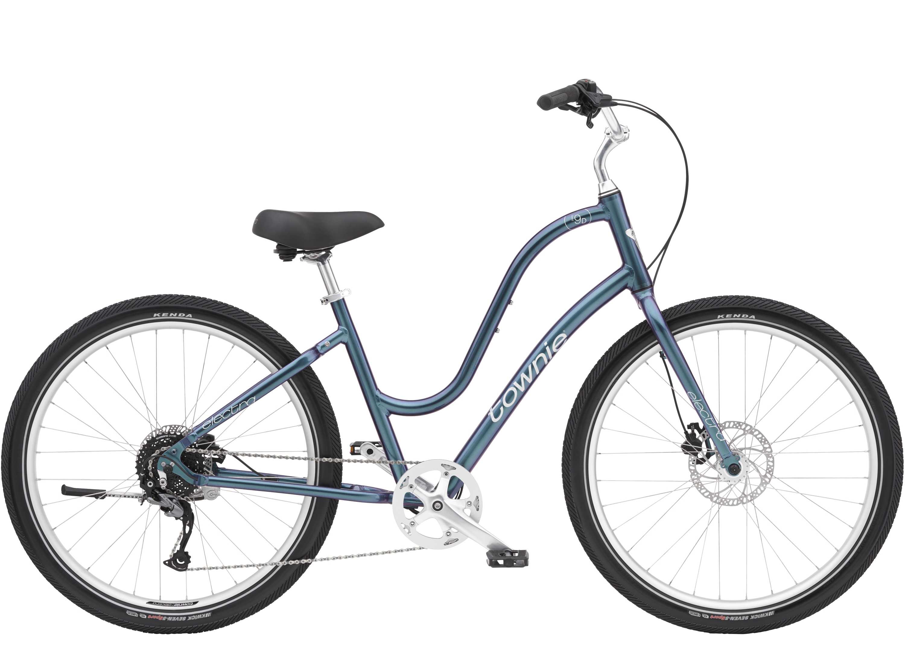 Electra aluminio portaequipajes townie 24" niños plata bicicleta portador atrás