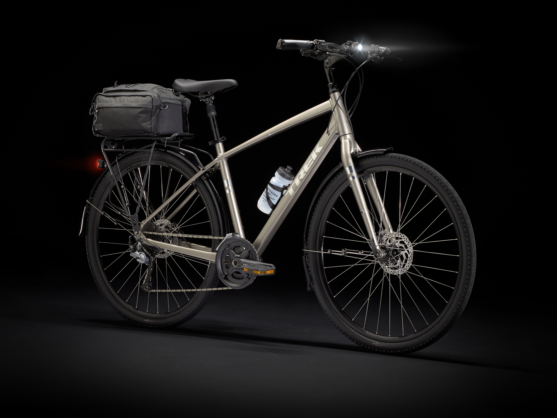 Trek Verve fully equipped bicycle