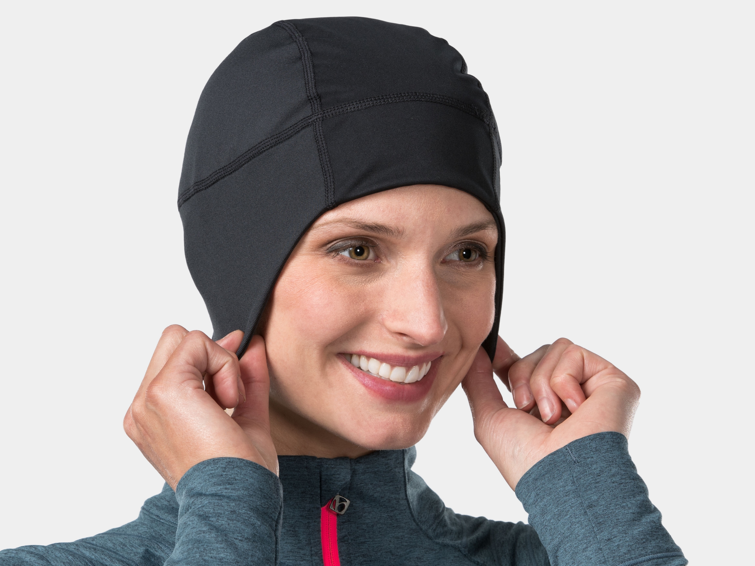 cycling cap with ear flaps