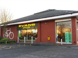 evans cycles lakeside