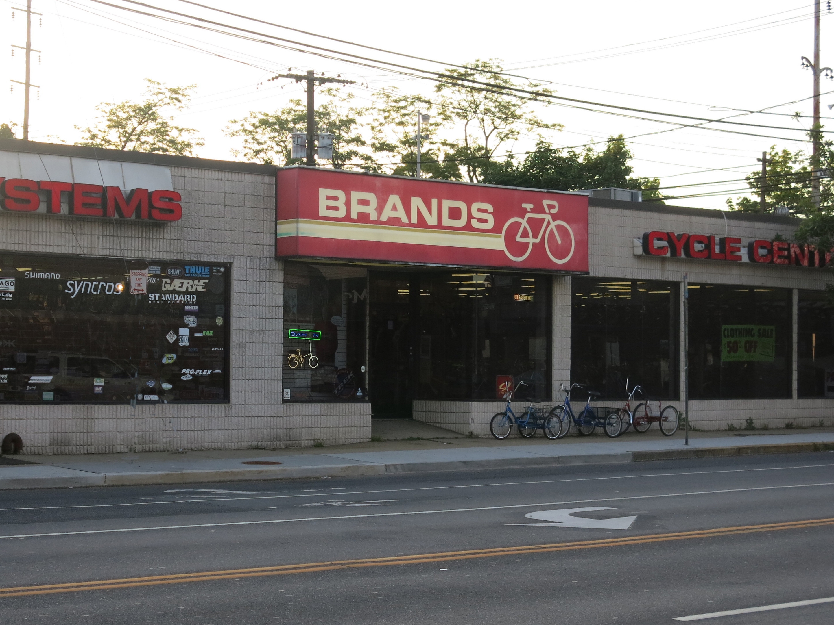 brands bike shop