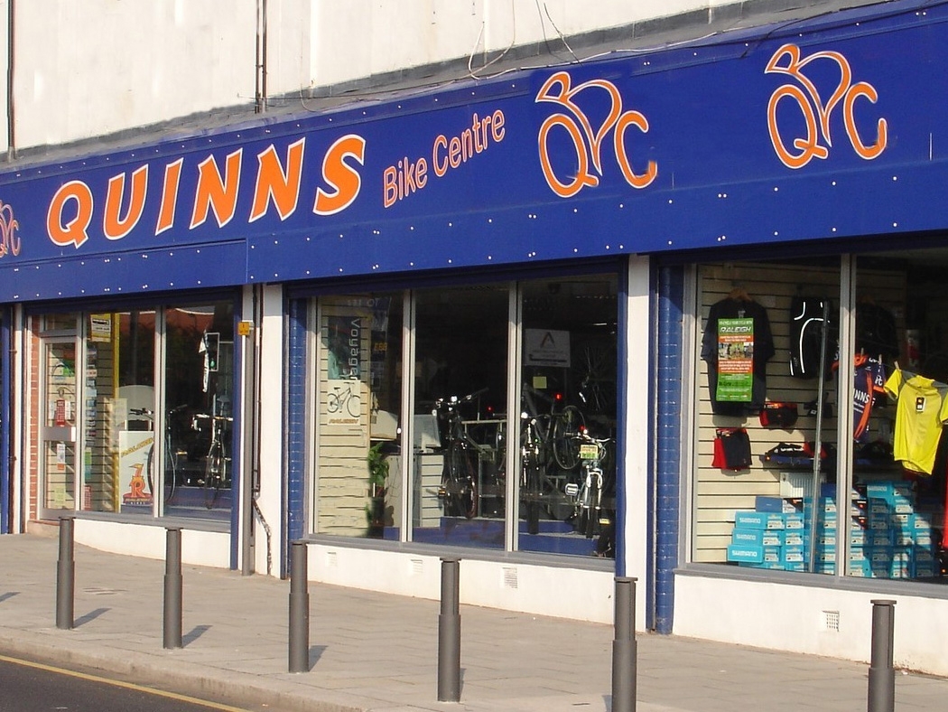 quinns bike shop edge lane