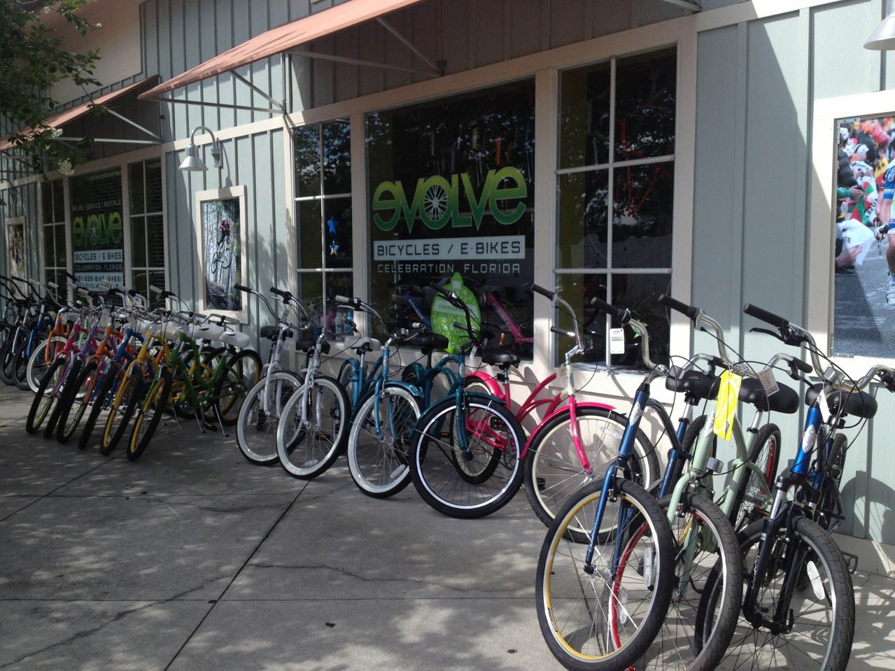 evolve bike shop