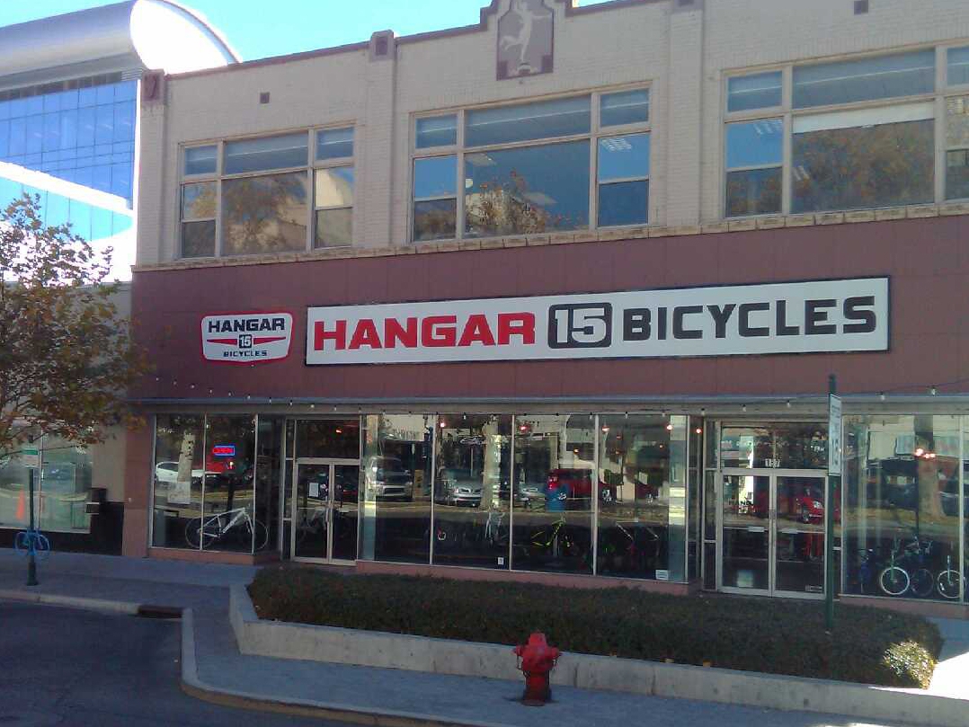 hangar 15 bike shop